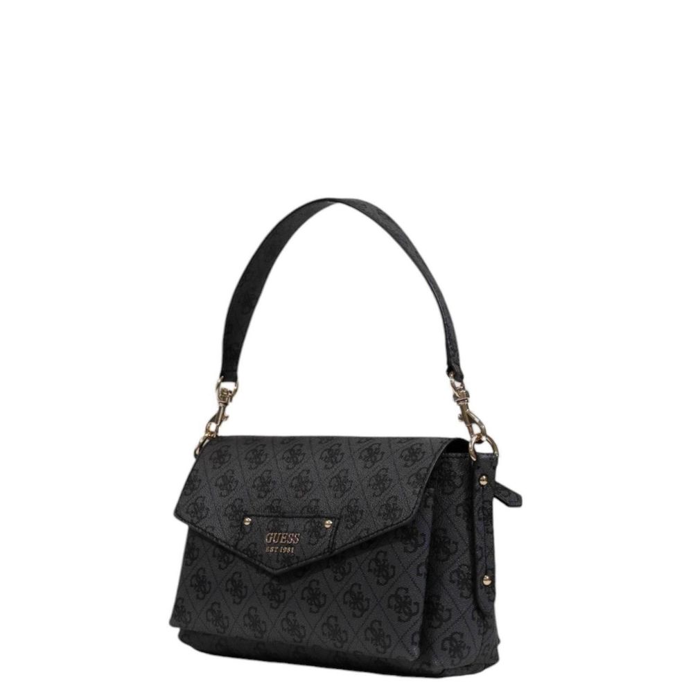 Guess Gray Polyethylene Handbag – par Guess | Disponible sur Sandy Store ByNet