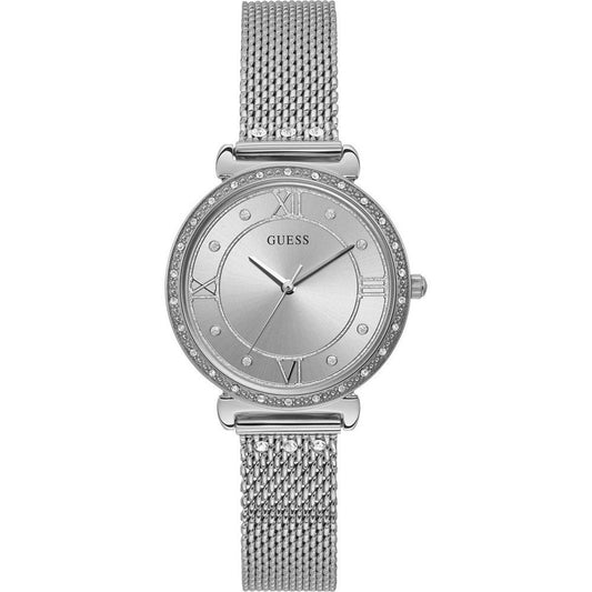 Guess Gray Stainless Steel Stainless Steel Watch - Sandy Store ByNet