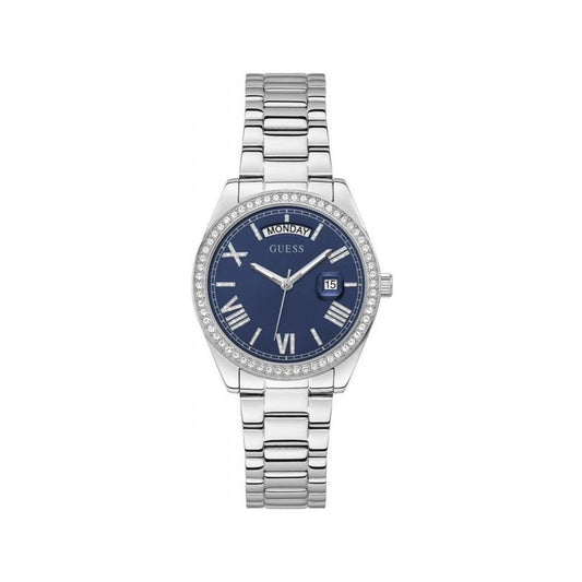 Guess Gray Stainless Steel Stainless Steel Watch - Sandy Store ByNet
