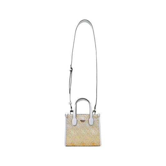 Guess White Polypropylene Handbag - Sandy Store ByNet