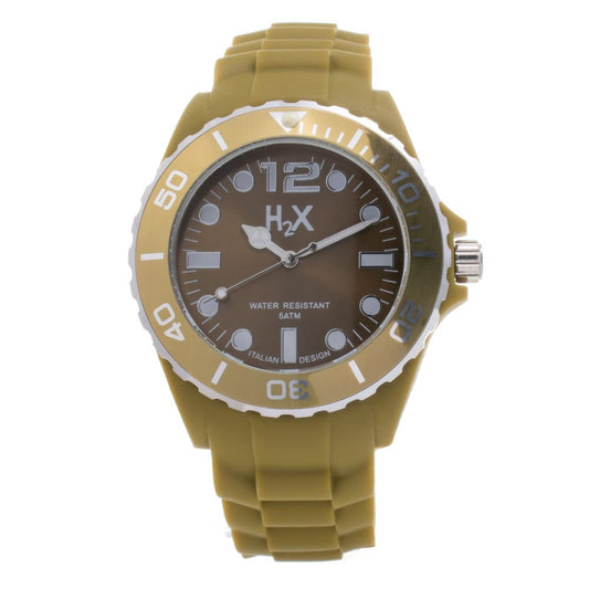 Haurex Brown Rubber Watch - Sandy Store ByNet