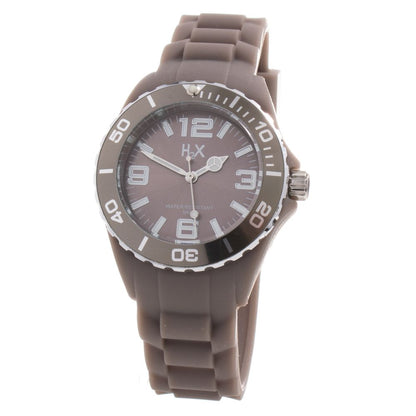 Haurex Brown Rubber Watch - Sandy Store ByNet