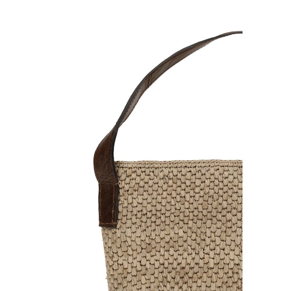 Ibeliv Raffia Lova Bucket Bag - Sandy Store ByNet