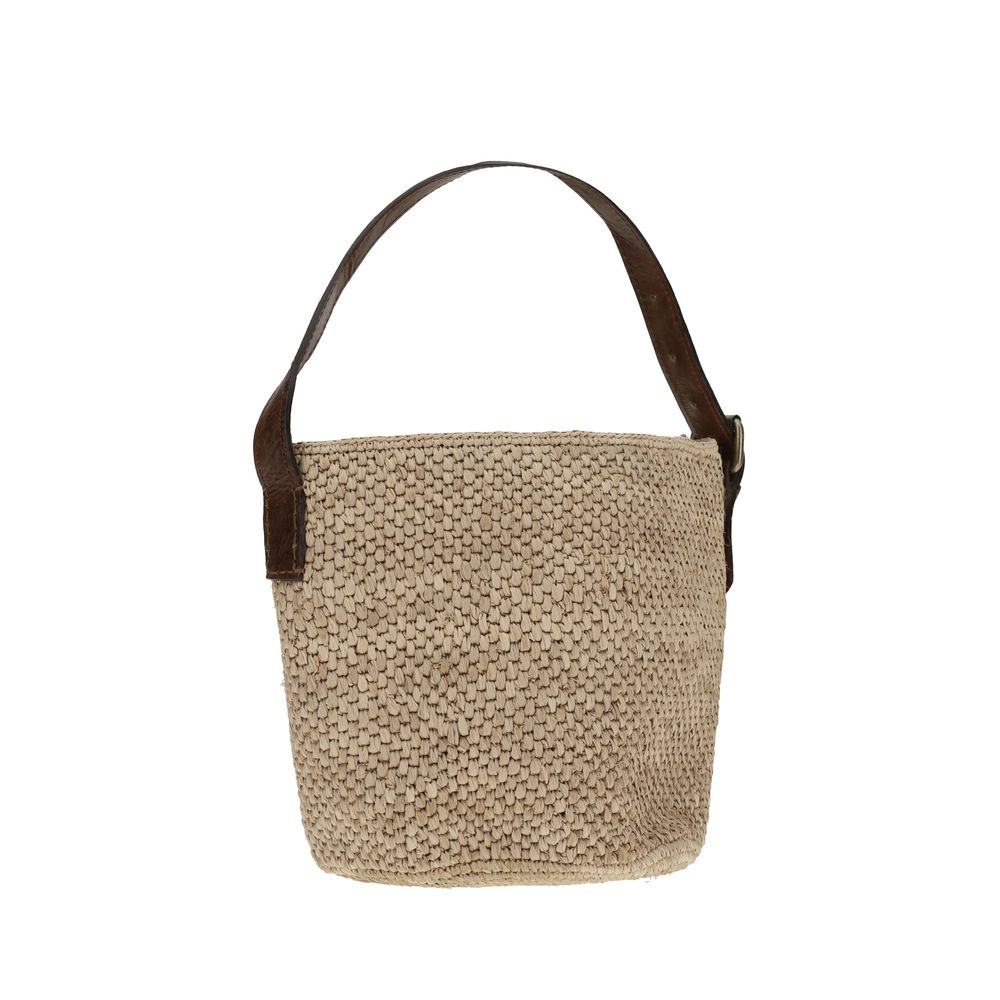 Ibeliv Raffia Lova Bucket Bag - Sandy Store ByNet