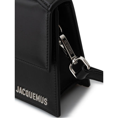 Jacquemus Black Leather Handbag - Sandy Store ByNet