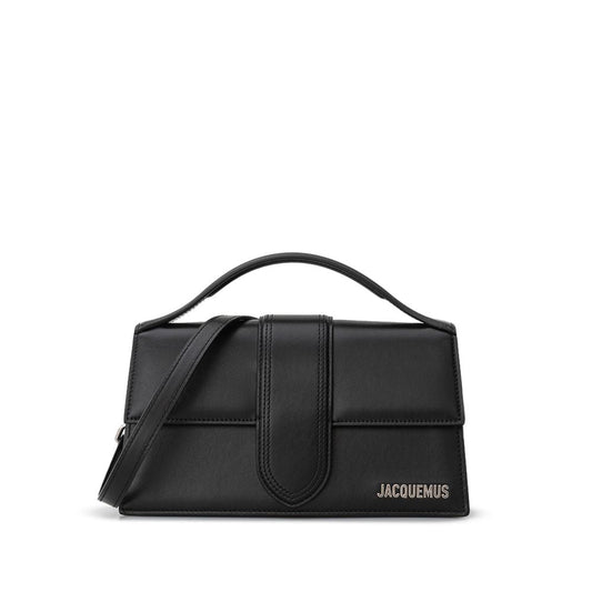 Jacquemus Black Leather Handbag - Sandy Store ByNet
