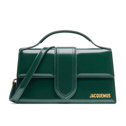 Jacquemus Green Leather Crossbody Bag - Sandy Store ByNet