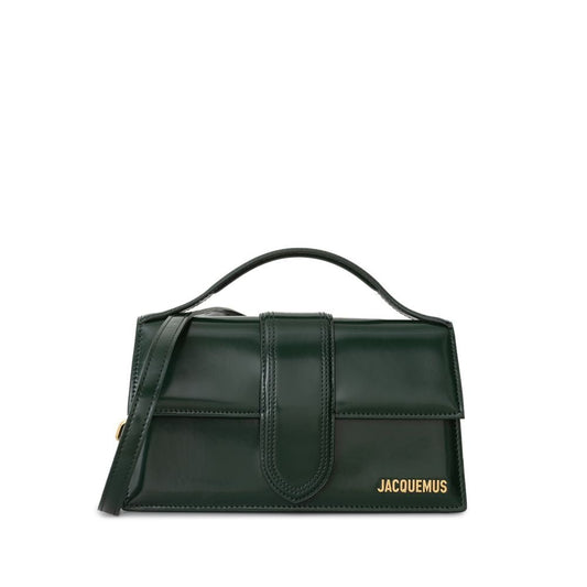 Jacquemus Green Leather Shoulder Bag - Sandy Store ByNet