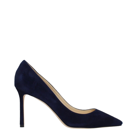 Jimmy Choo Blue Leather High Heel Pumps – EU39/US9 par Jimmy Choo | Disponible sur Sandy Store ByNet