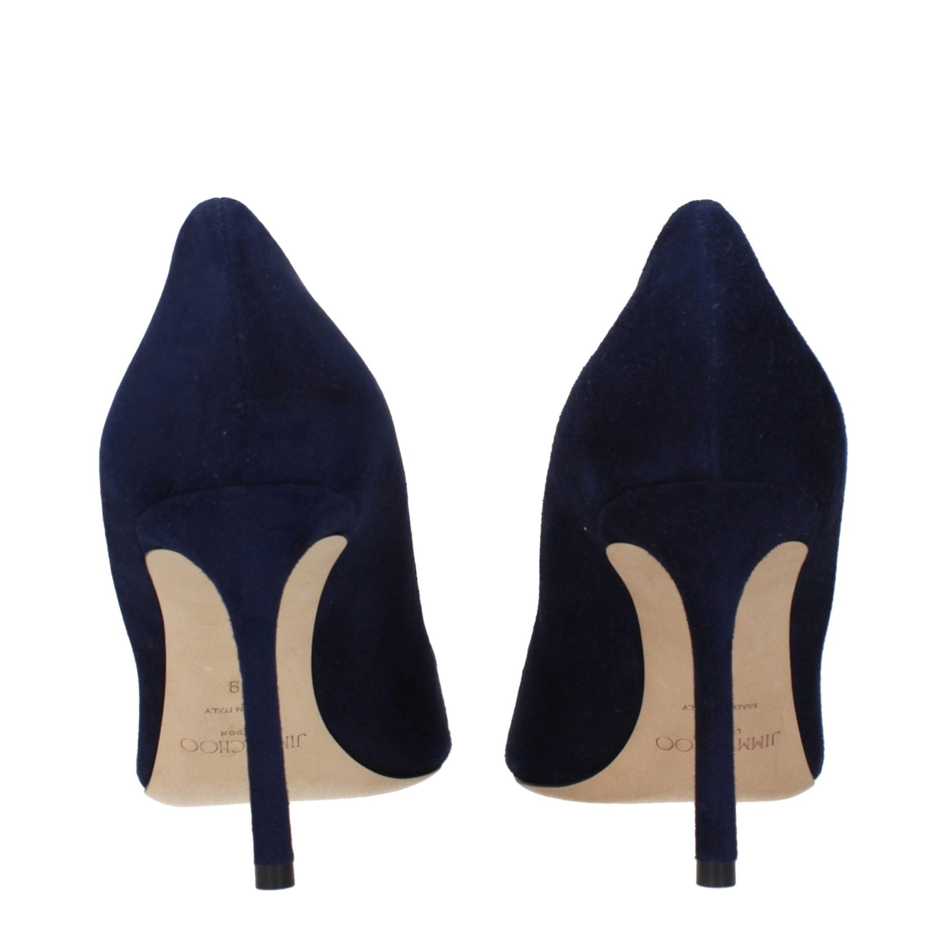 Jimmy Choo Blue Leather High Heel Pumps – EU39/US9 par Jimmy Choo | Disponible sur Sandy Store ByNet
