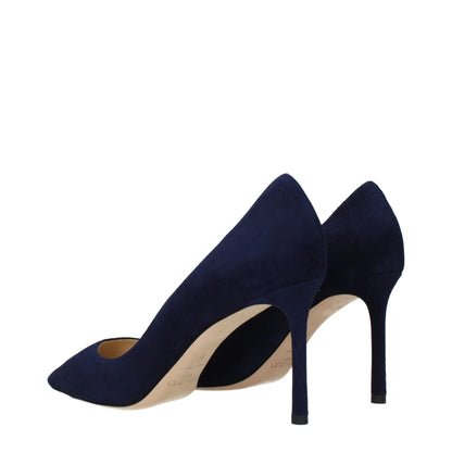 Jimmy Choo Blue Leather High Heel Pumps – EU39/US9 par Jimmy Choo | Disponible sur Sandy Store ByNet