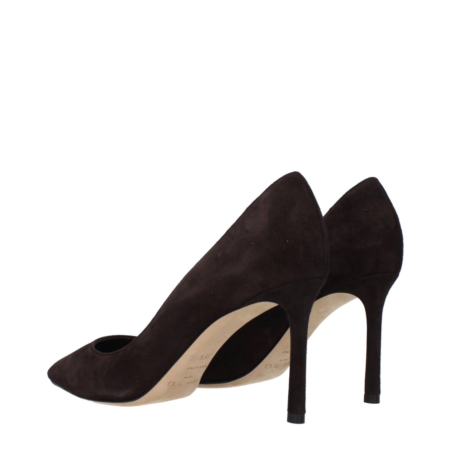 Jimmy Choo Brown Leather High Heel Pumps – EU36.5/US6.5 par Jimmy Choo | Disponible sur Sandy Store ByNet