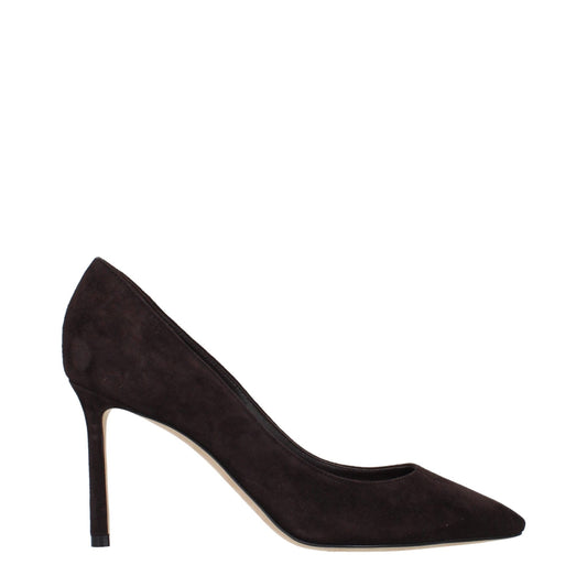 Jimmy Choo Brown Leather High Heel Pumps – EU36.5/US6.5 par Jimmy Choo | Disponible sur Sandy Store ByNet