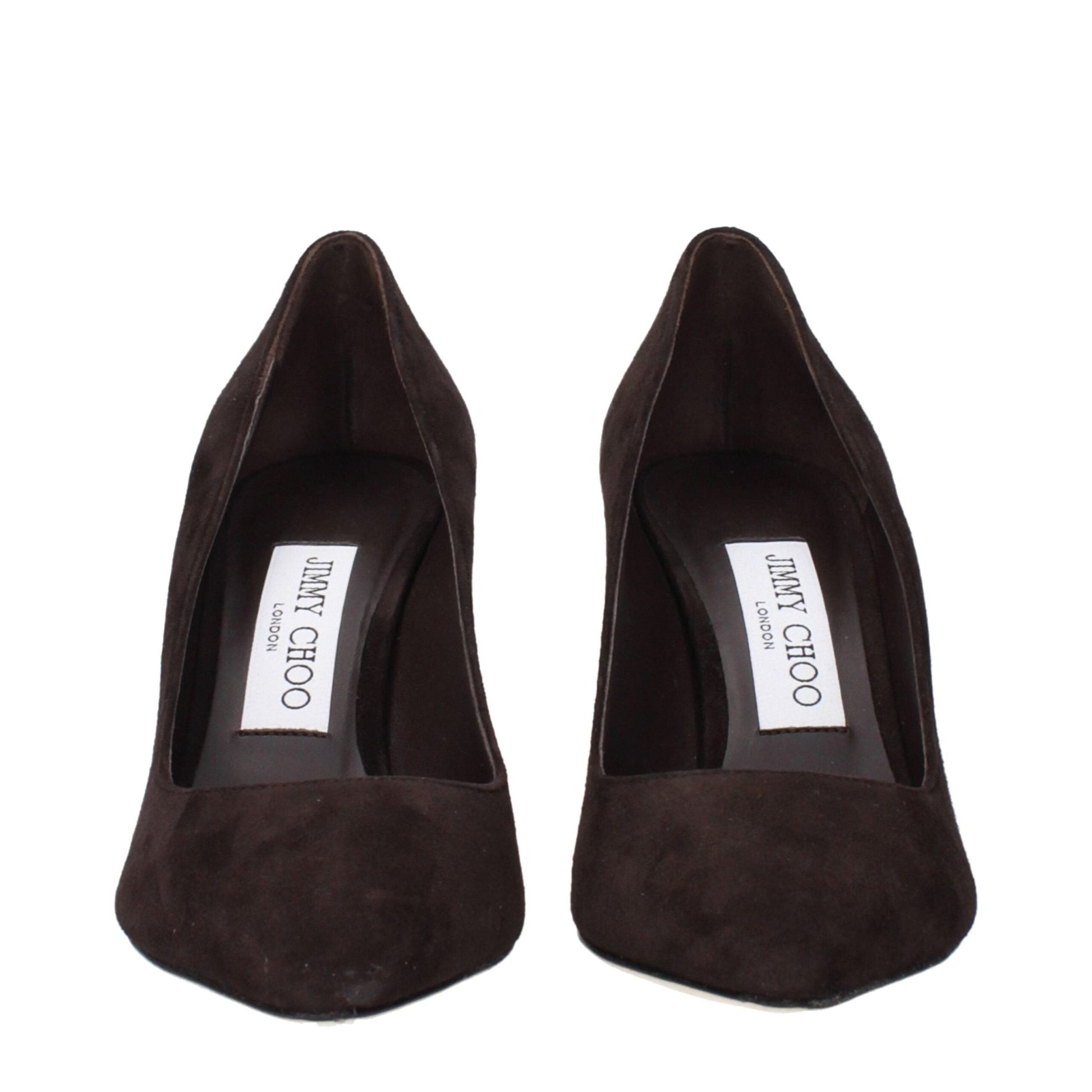 Jimmy Choo Brown Leather High Heel Pumps – EU36.5/US6.5 par Jimmy Choo | Disponible sur Sandy Store ByNet