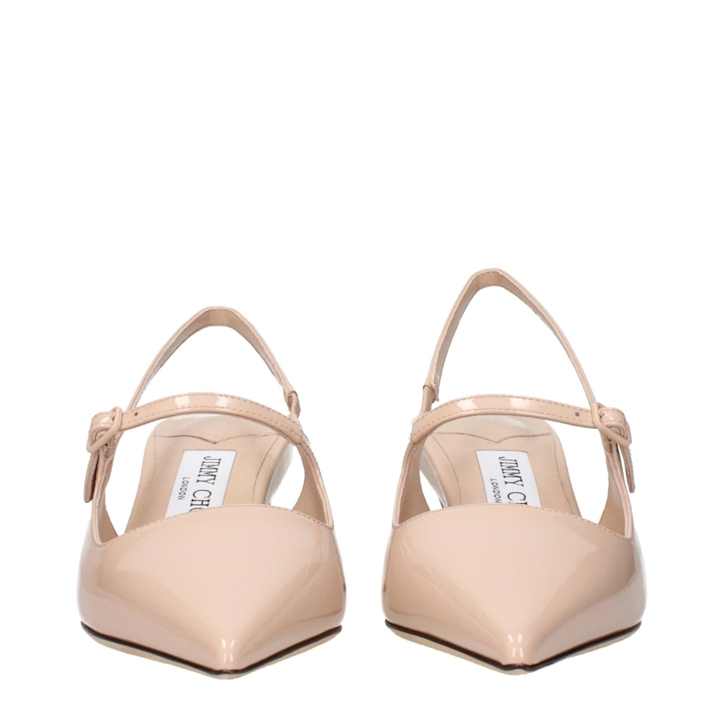 Jimmy Choo Pink Leather Mid Heel Pumps – EU36/US6 par Jimmy Choo | Disponible sur Sandy Store ByNet