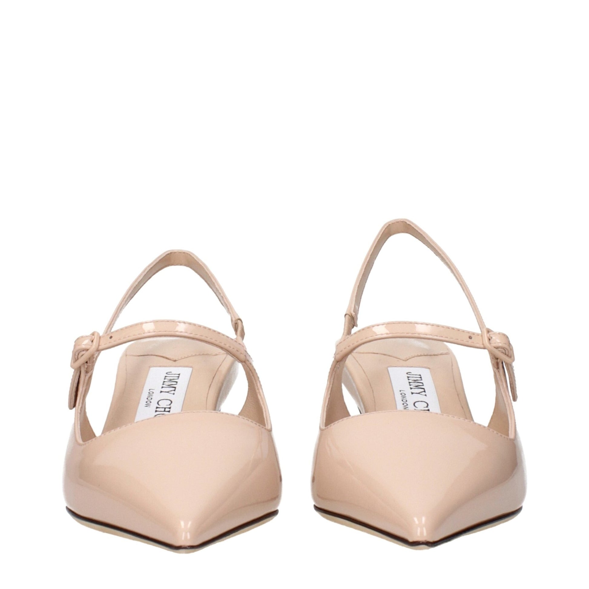 Jimmy Choo Pink Leather Mid Heel Pumps – EU36/US6 par Jimmy Choo | Disponible sur Sandy Store ByNet