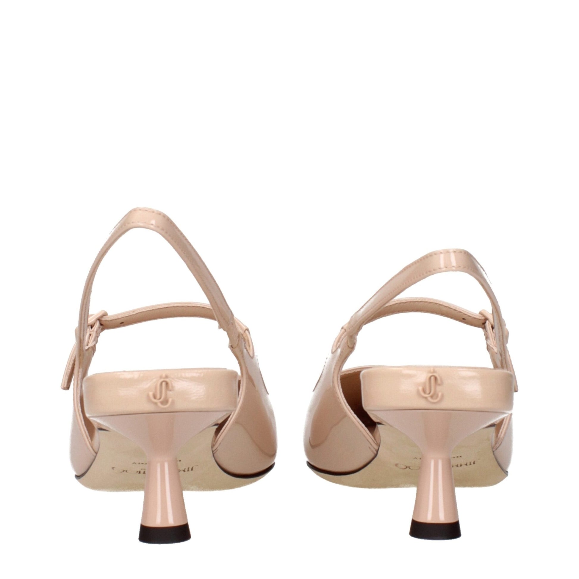 Jimmy Choo Pink Leather Mid Heel Pumps – EU36/US6 par Jimmy Choo | Disponible sur Sandy Store ByNet