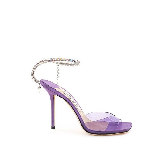 Jimmy Choo Purple Raso Sandal - Sandy Store ByNet