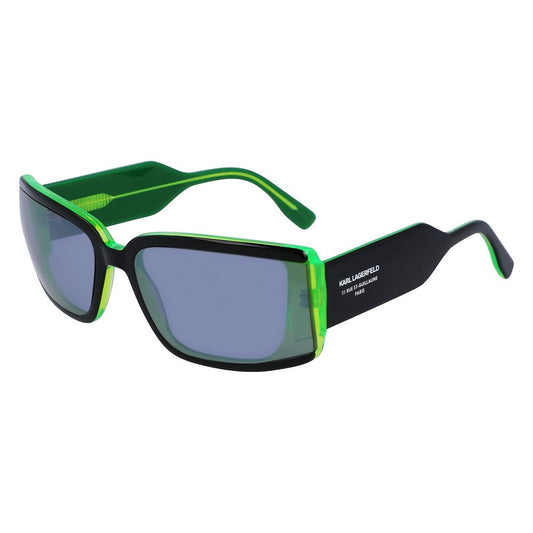 Karl Lagerfeld Black Acetate Sunglasses - Sandy Store ByNet