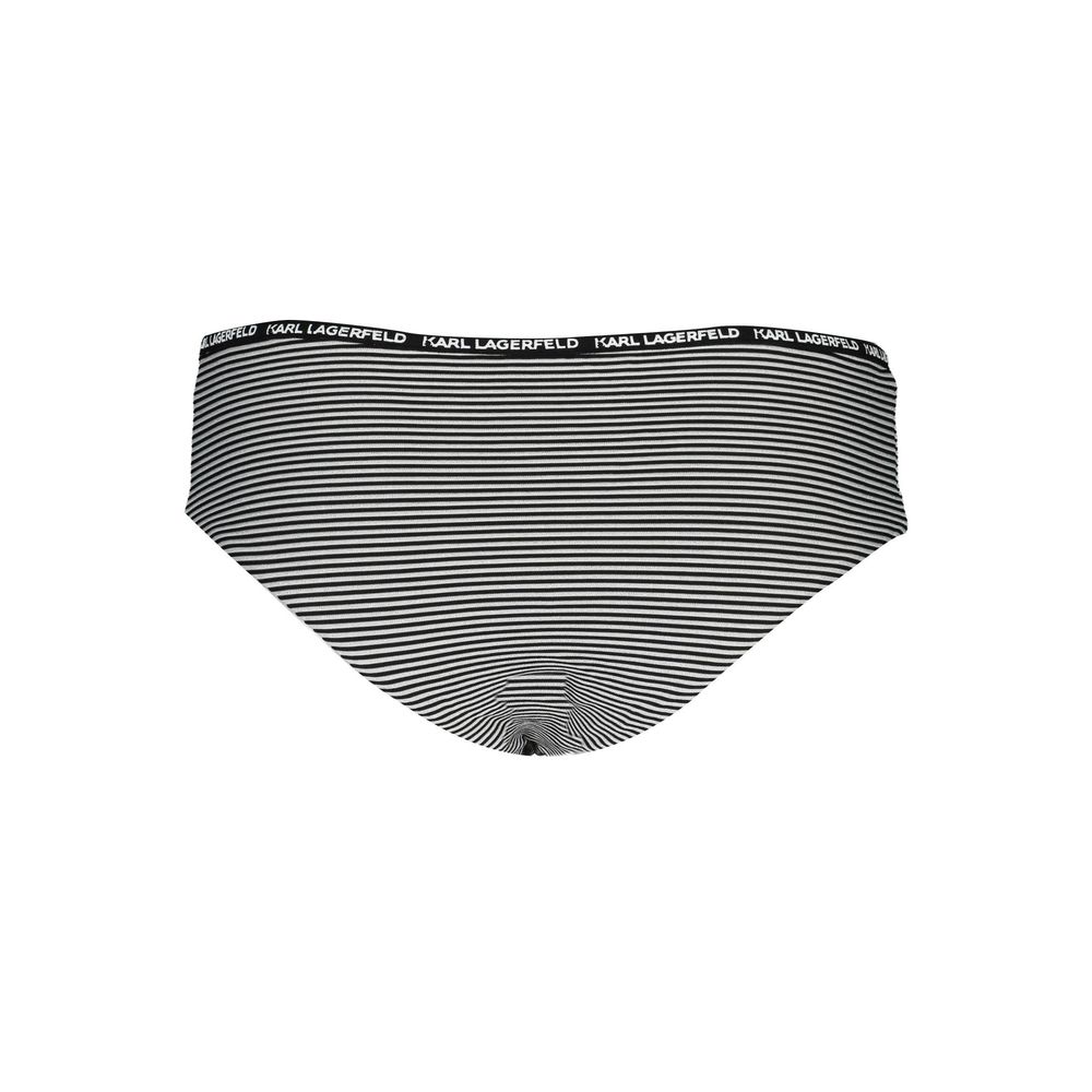 Karl Lagerfeld Black Elastane Swimwear – XS par Karl Lagerfeld | Disponible sur Sandy Store ByNet