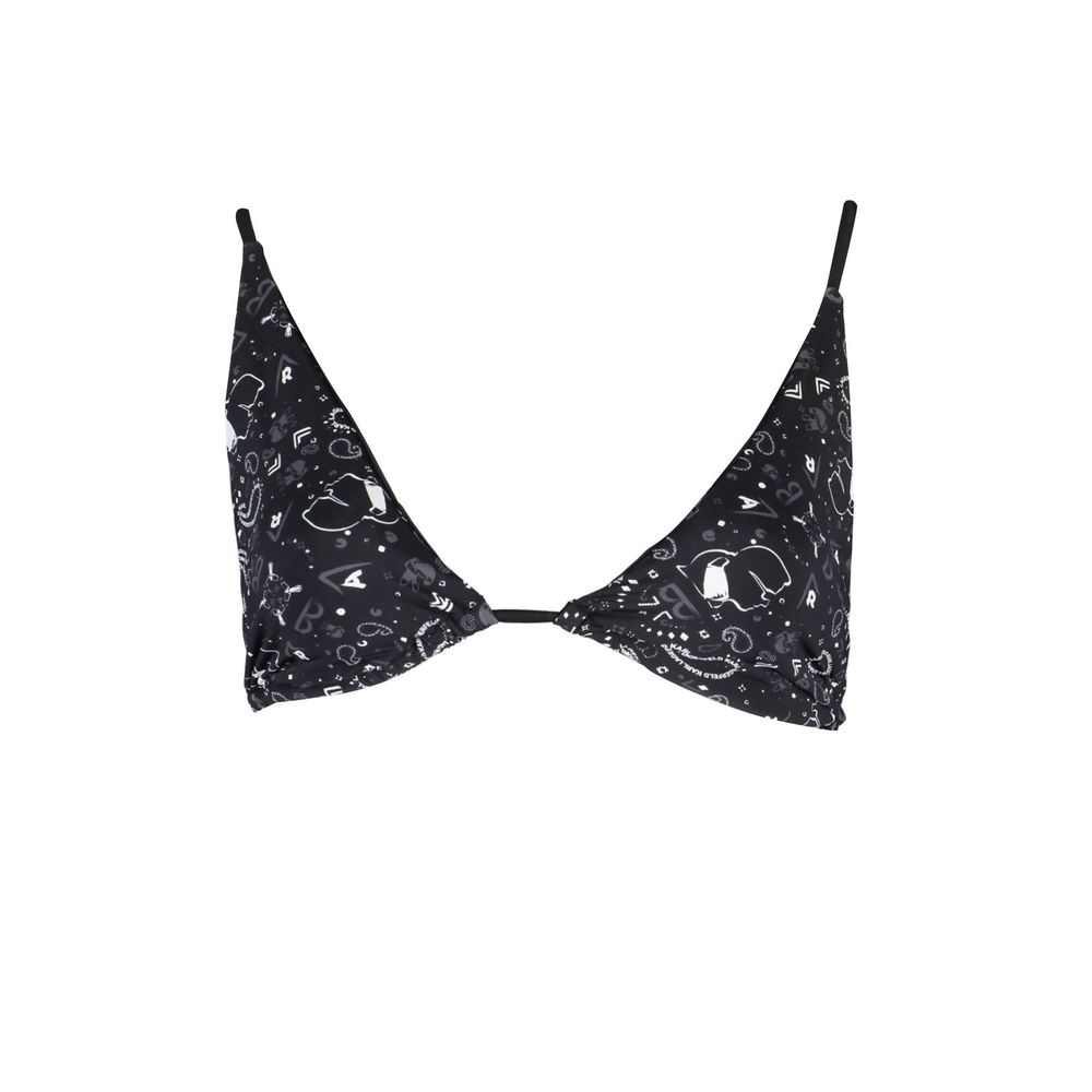 Karl Lagerfeld Black Elastane Swimwear – XS par Karl Lagerfeld | Disponible sur Sandy Store ByNet