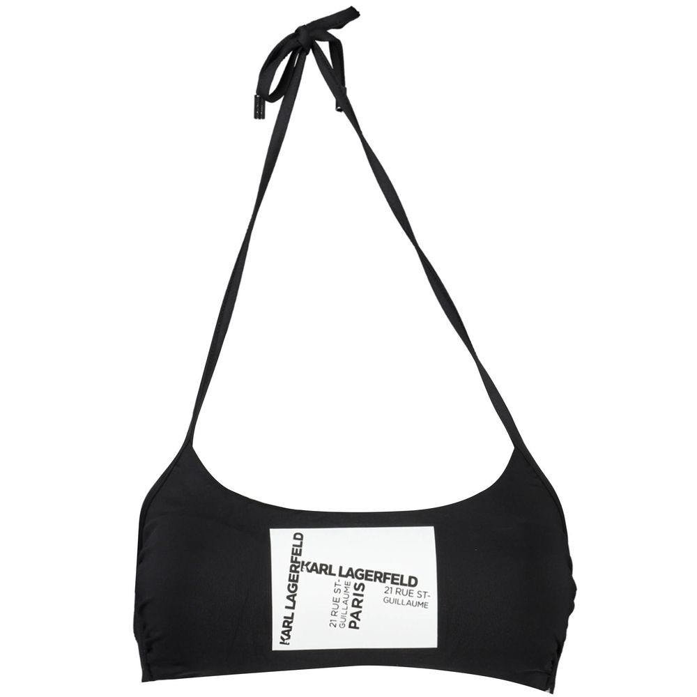 Karl Lagerfeld Black Elastane Swimwear – XS par Karl Lagerfeld | Disponible sur Sandy Store ByNet