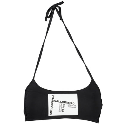 Karl Lagerfeld Black Elastane Swimwear – XS par Karl Lagerfeld | Disponible sur Sandy Store ByNet
