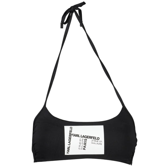 Karl Lagerfeld Black Elastane Swimwear – XS par Karl Lagerfeld | Disponible sur Sandy Store ByNet