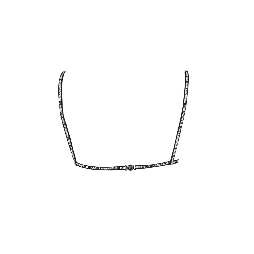 Karl Lagerfeld Black Elastane Swimwear – XS par Karl Lagerfeld | Disponible sur Sandy Store ByNet