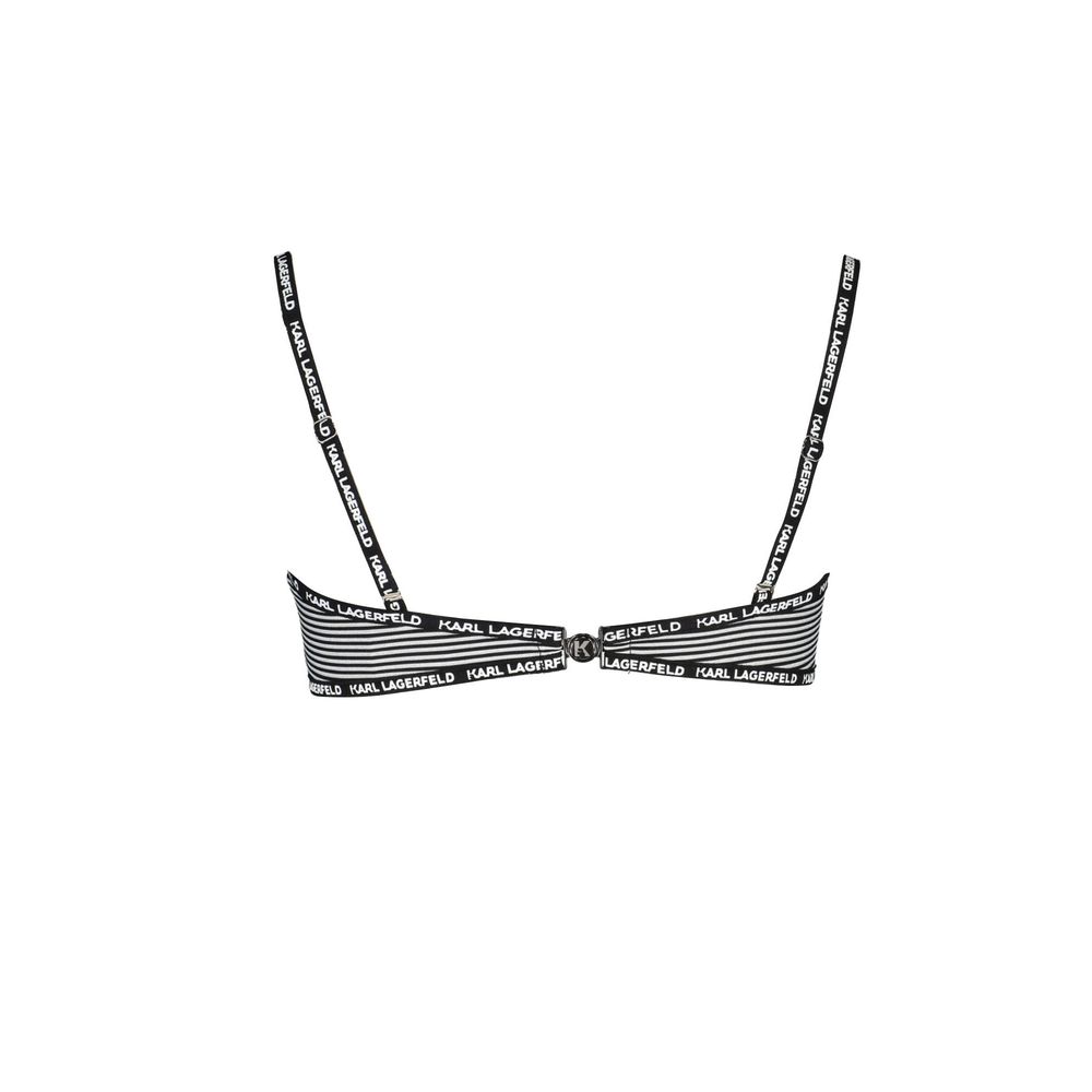 Karl Lagerfeld Black Elastane Swimwear – XS par Karl Lagerfeld | Disponible sur Sandy Store ByNet