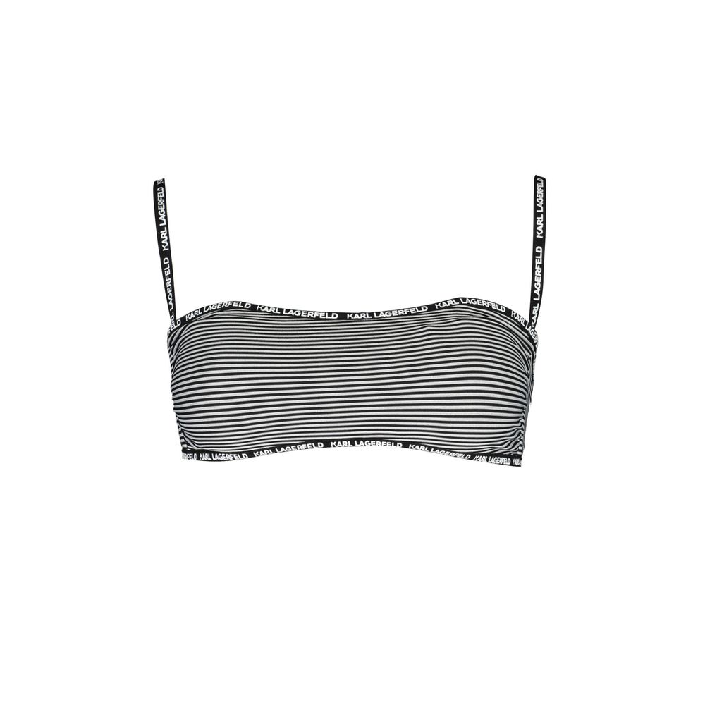 Karl Lagerfeld Black Elastane Swimwear – XS par Karl Lagerfeld | Disponible sur Sandy Store ByNet