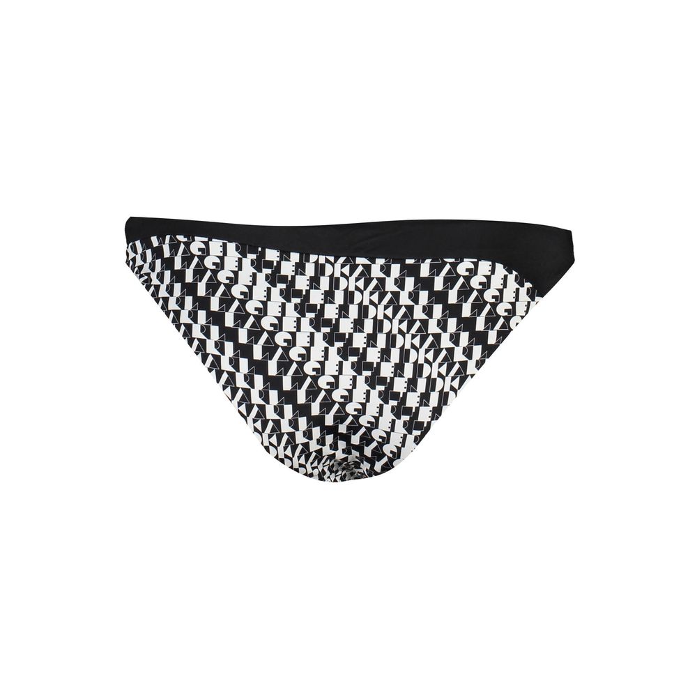 Karl Lagerfeld Black Elastane Swimwear – XS par Karl Lagerfeld | Disponible sur Sandy Store ByNet