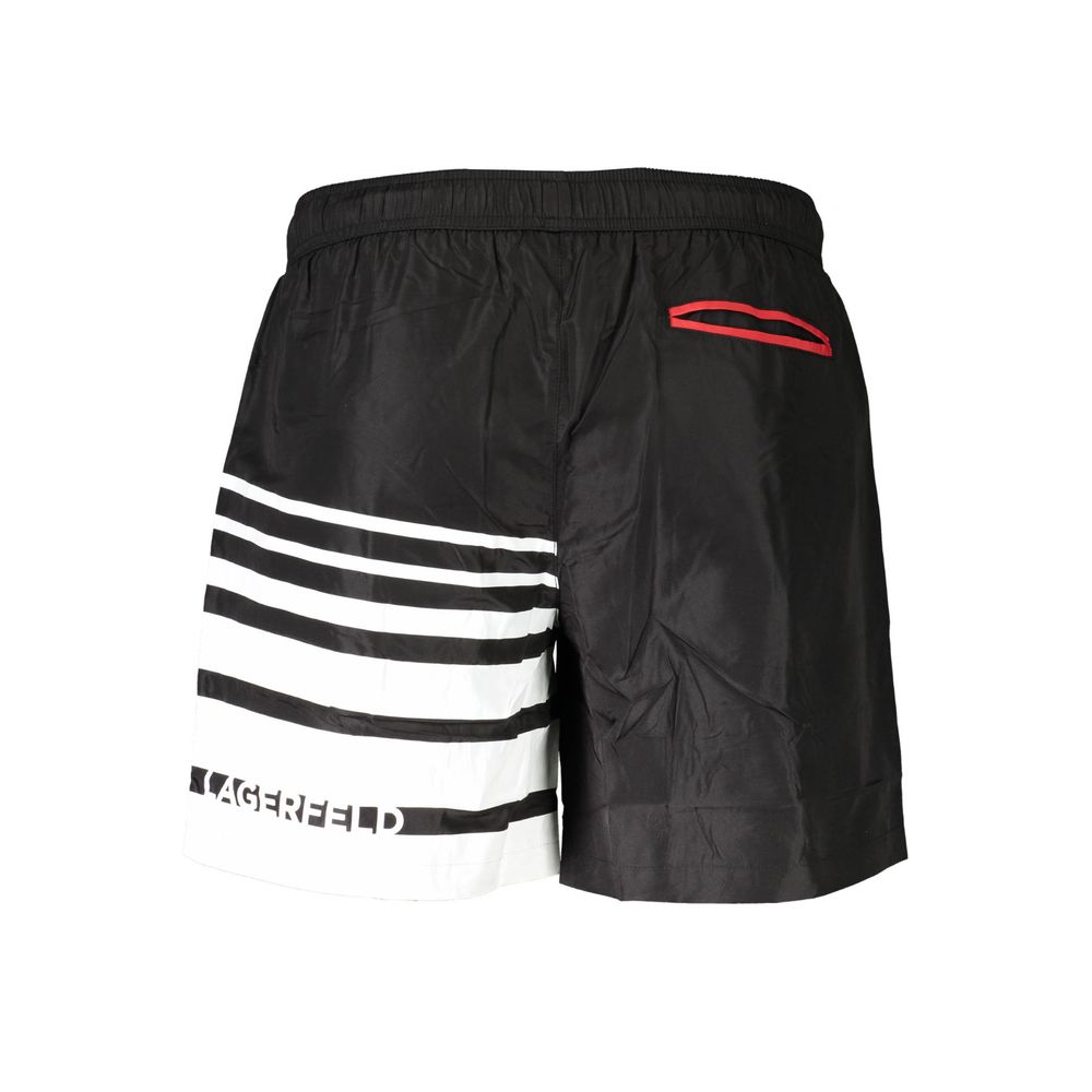Karl Lagerfeld Black Polyester Swimwear – S par Karl Lagerfeld | Disponible sur Sandy Store ByNet