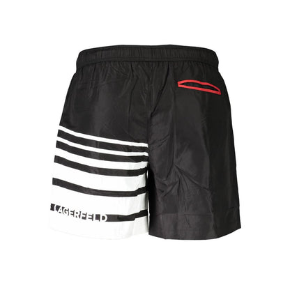 Karl Lagerfeld Black Polyester Swimwear – S par Karl Lagerfeld | Disponible sur Sandy Store ByNet