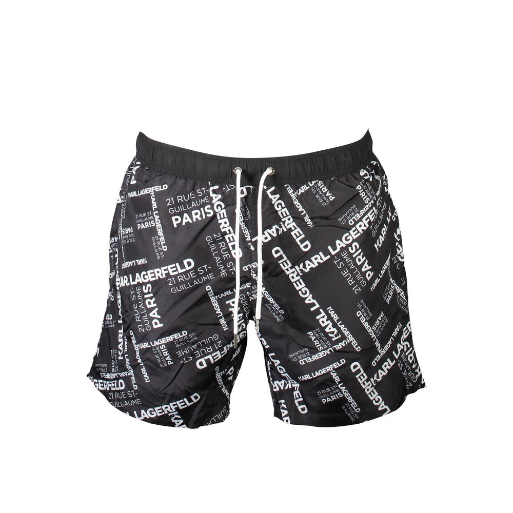 Karl Lagerfeld Black Polyester Swimwear – S par Karl Lagerfeld | Disponible sur Sandy Store ByNet
