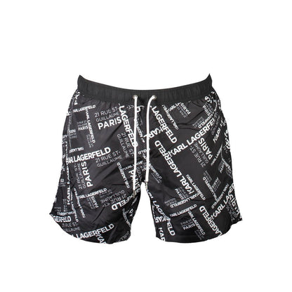 Karl Lagerfeld Black Polyester Swimwear – S par Karl Lagerfeld | Disponible sur Sandy Store ByNet