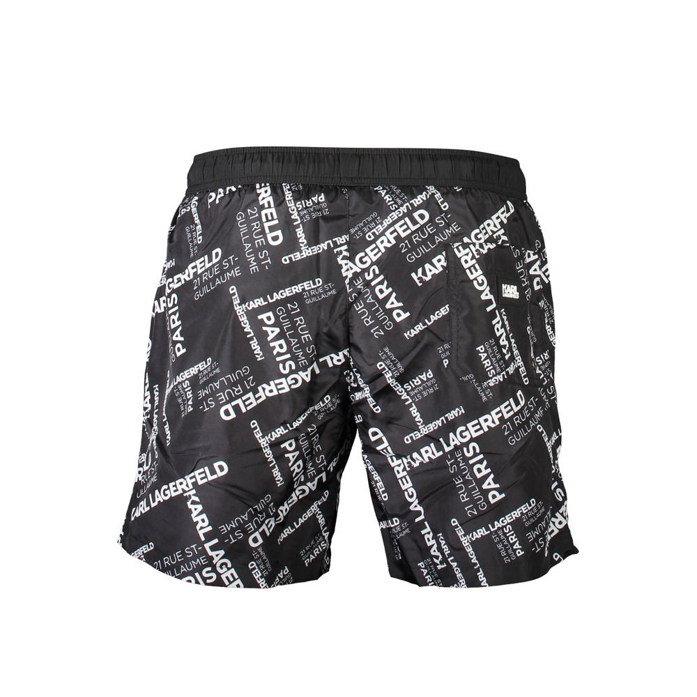 Karl Lagerfeld Black Polyester Swimwear – S par Karl Lagerfeld | Disponible sur Sandy Store ByNet