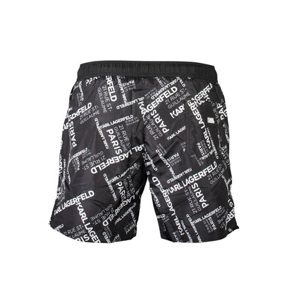 Karl Lagerfeld Black Polyester Swimwear – S par Karl Lagerfeld | Disponible sur Sandy Store ByNet