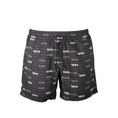 Karl Lagerfeld Black Polyester Swimwear – S par Karl Lagerfeld | Disponible sur Sandy Store ByNet