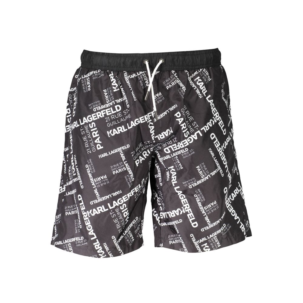 Karl Lagerfeld Black Polyester Swimwear – S par Karl Lagerfeld | Disponible sur Sandy Store ByNet