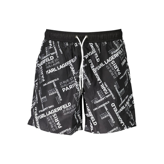 Karl Lagerfeld Black Polyester Swimwear – S par Karl Lagerfeld | Disponible sur Sandy Store ByNet