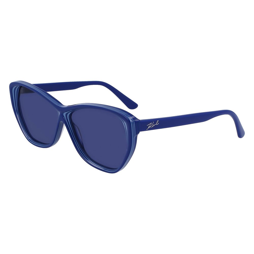 Karl Lagerfeld Blue Acetate Sunglasses - Sandy Store ByNet