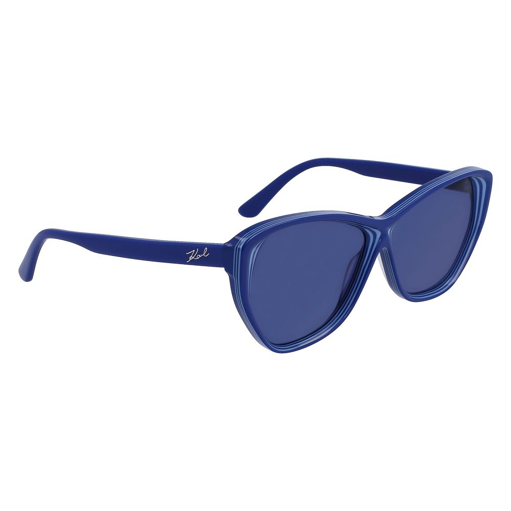 Karl Lagerfeld Blue Acetate Sunglasses - Sandy Store ByNet