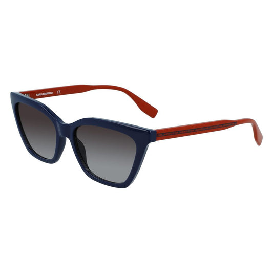 Karl Lagerfeld Blue Cp Injected Sunglasses - Sandy Store ByNet