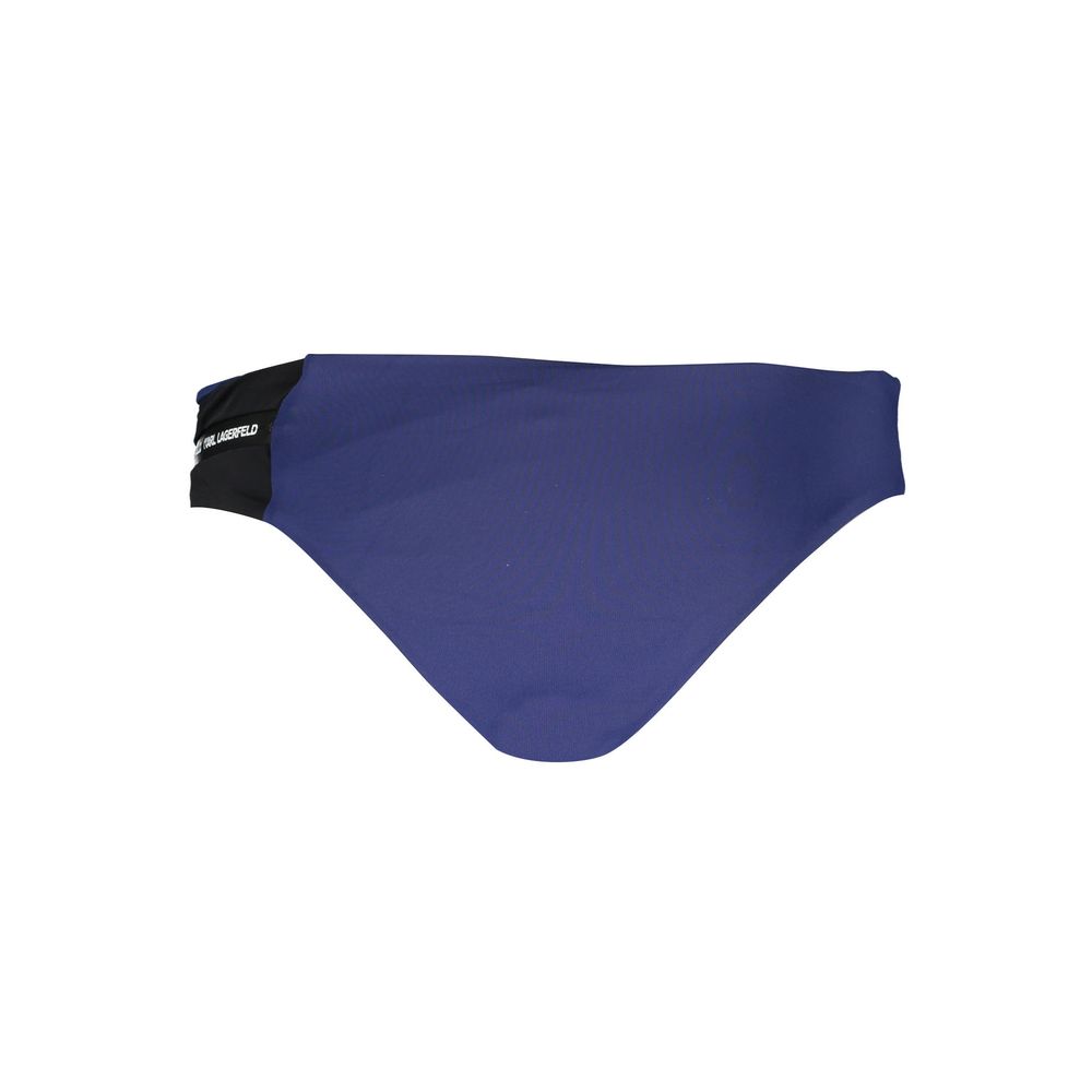 Karl Lagerfeld Blue Elastane Swimwear – XS par Karl Lagerfeld | Disponible sur Sandy Store ByNet