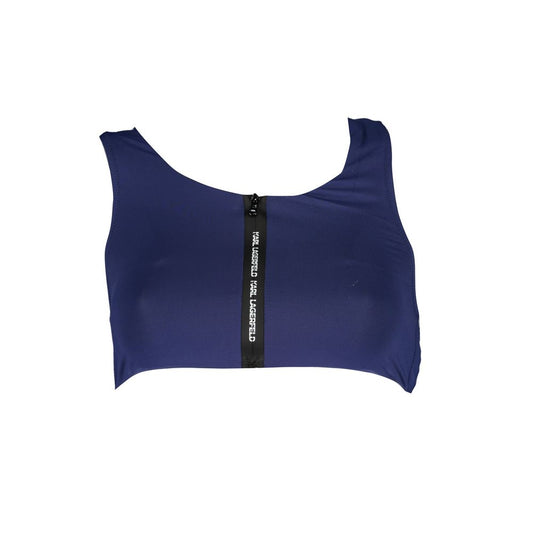 Karl Lagerfeld Blue Elastane Swimwear – XS par Karl Lagerfeld | Disponible sur Sandy Store ByNet