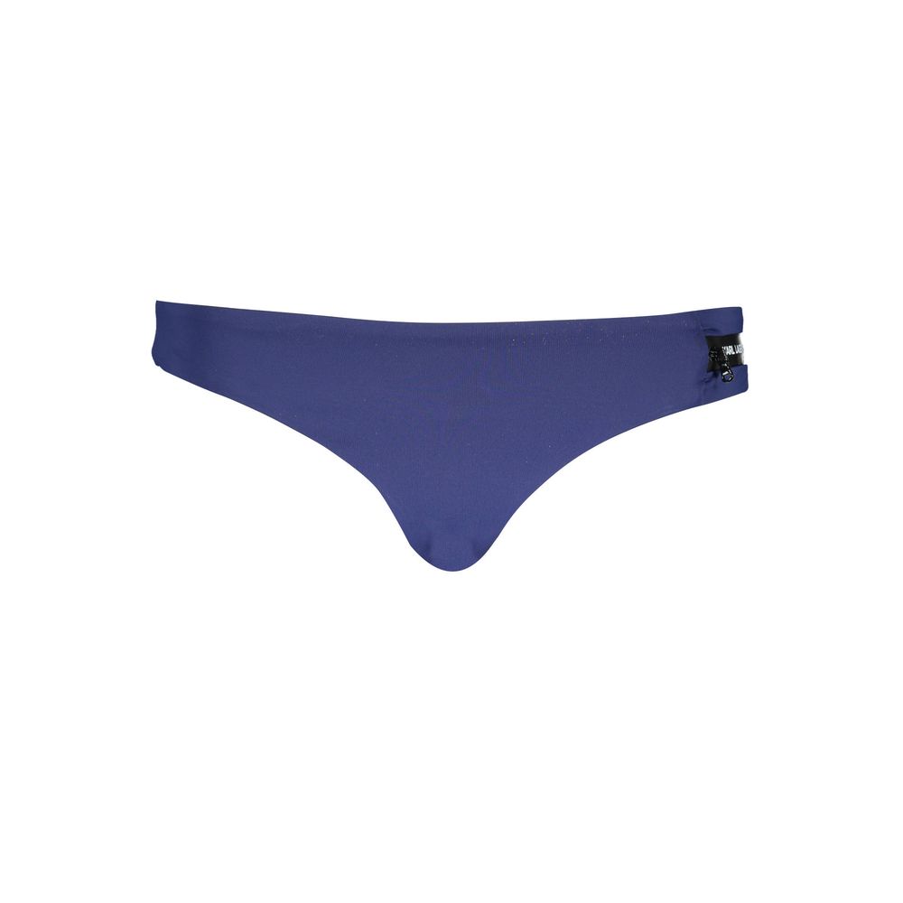 Karl Lagerfeld Blue Elastane Swimwear – XS par Karl Lagerfeld | Disponible sur Sandy Store ByNet