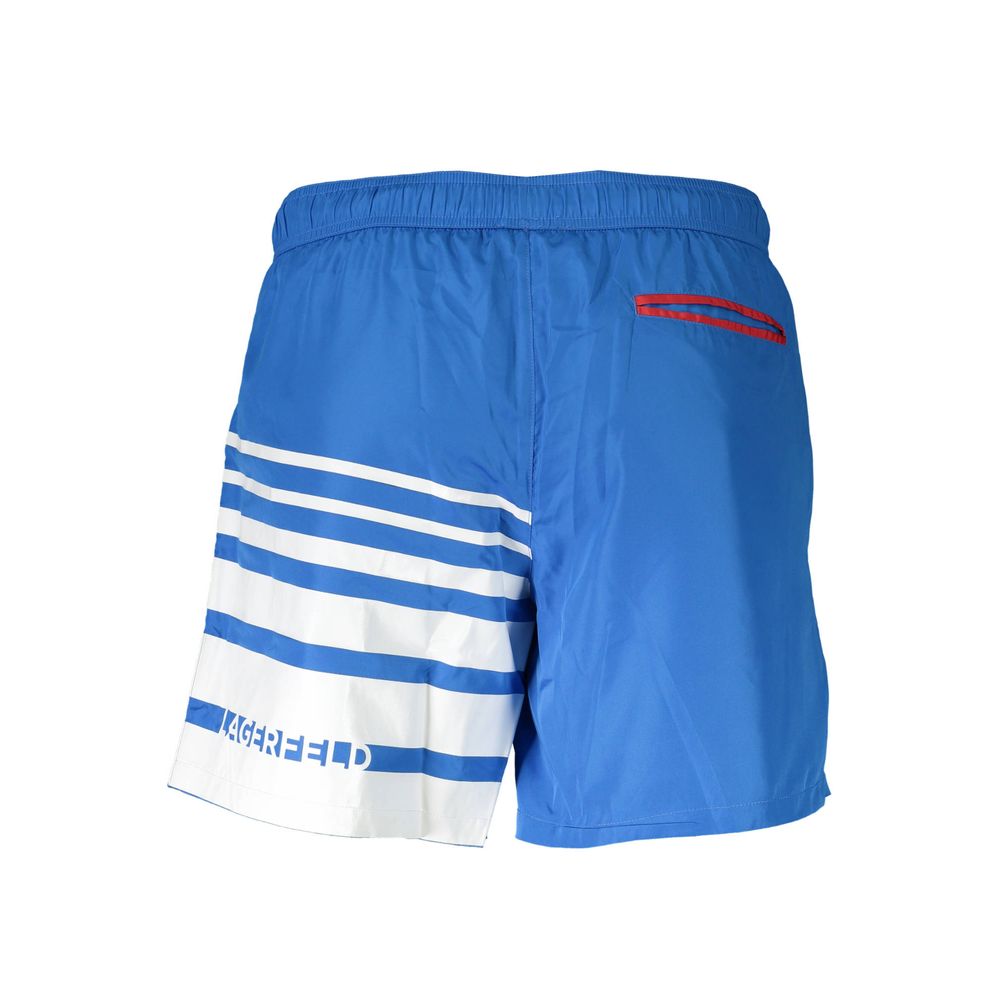 Karl Lagerfeld Blue Polyester Swimwear – S par Karl Lagerfeld | Disponible sur Sandy Store ByNet