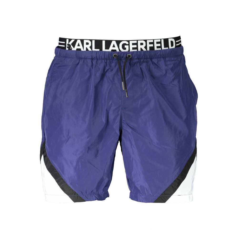 Karl Lagerfeld Blue Polyester Swimwear – S par Karl Lagerfeld | Disponible sur Sandy Store ByNet