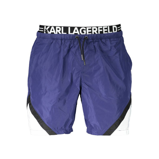 Karl Lagerfeld Blue Polyester Swimwear – S par Karl Lagerfeld | Disponible sur Sandy Store ByNet